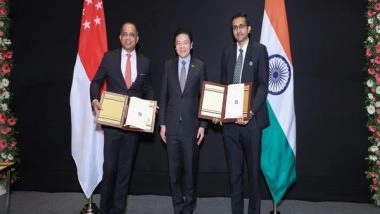Business News | Singapore Central Bank, India's IFSCA to Pursue Cross-border FinTech Innovations