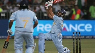 Sports News | On This Day in 2007, Yuvraj Singh Became First T20I Player to Smash Six Sixes in One over