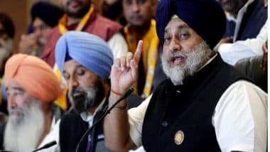 India News | Sukhbir Badal Slams CM Mann for Allegedly Being Drunk and Deplaned from Flight