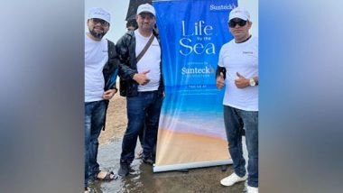 Business News | Sustainability at Our Core: Sunteck Foundation Organises 'Life by the Sea' Sustainable Lifestyle Drive at Versova Beach