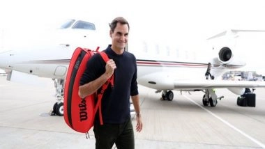 Sports News | Twenty-time Grand Slam Champion Roger Federer Arrives in London for His Last ATP Tournament as Player