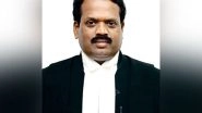 India News | Centre Appoints Justice T Raja as Acting Chief Justice of Madras High Court