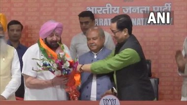 India News | Amarinder Slams Congress, Says No Modern Defence Equipment Procured During Antony's Tenure as Defence Minister