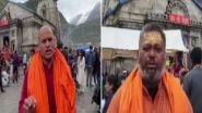 India News | Local Priests Protest Against Gold Plates on Sanctum Walls of Badri-Kedar Temple
