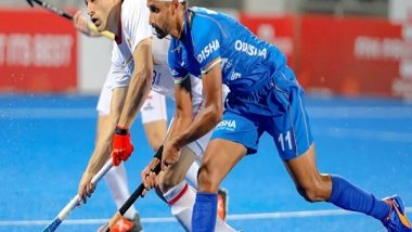 Sports News | Mandeep Singh Excited to Play in Front of Home Fans During FIH Men's World Cup 2023