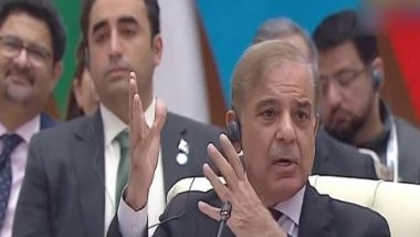World News | Pak PM Shehbaz Sharif to Share Flood-hit Country's Plight in His Address at UNGA