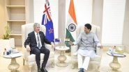 World News | Piyush Goyal Meets NZ Trade Minister Damien O'Connor