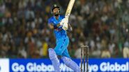 Sports News | Mohali T20I: Pandya's Unbeaten 71 Helps India Set 209-run Target Against Australia