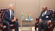 World News | Jaishankar Holds Talks with Ghana President, Discusses Ongoing Cooperation in Counterterrorism