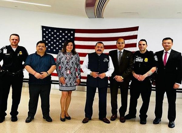 World News | Minister Jitendra Singh Arrives in New York for 5-day Summit