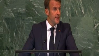 World News | PM Narendra Modi Was Right, Time is Not for War: Macron At UN