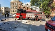World News | At Least 8 People Injured in Chicago Residential Building Blast