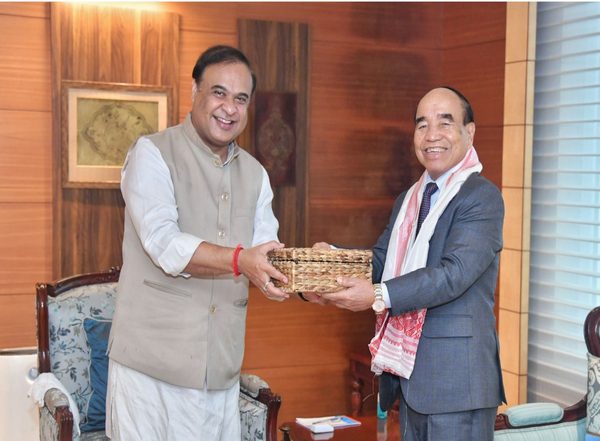 Assam, Manipur Border Issue: Himanta Biswa Sarma, Zoramthanga Hold Round of Talks; Say ‘Progress Being Made’