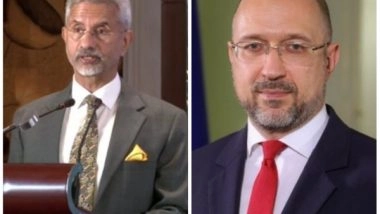 World News | Jaishankar Meets Ukrainian Prime Minister Denys Shmyhal at UNGA in New York