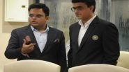 Sports News | BCCI President Sourav Ganguly Extends Birthday Wishes to Secretary Jay Shah
