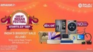 Business News | Shopping with Bajaj Finserv EMI Card Gets Even More Exciting During the Amazon Great Indian Festival