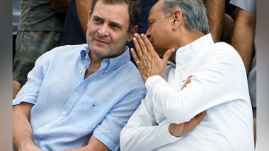 Congress President Elections 2022: Ashok Gehlot Meets Rahul Gandhi in Kochi, a Day After Meeting Sonia Gandhi