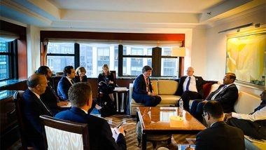 World News | I2U2 Sherpas Meet on Sidelines of UNGA, Express Commitment to Bolster Economic Ties