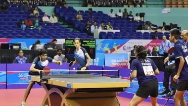 Sports News | National Games 2022 (Table Tennis): Top-seeded Mixed Doubles Pair Crash out