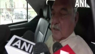 India News | Bhupinder Hooda Meets Sonia Gandhi Ahead of Congress Presidential Election