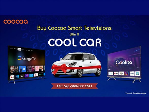 Business News | Coocaa TV Celebrates Upcoming Festive Season with Attractive Discounts and a Lucky Draw on Its Latest Smart TVs and Google TVs - Vimarsana News