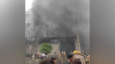 India News | Delhi: Fire in Narela's Footwear Manufacturing Factory Under Control, No Injuries Reported