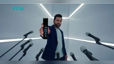 Business News | VEGA Launches India's First-of-its-kind SmartOne Beard Trimmers (S1 and S2) with Brand New #GIY Campaign Featuring Hitman Rohit Sharma