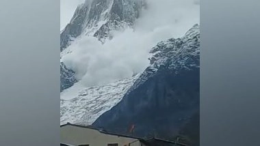 India News | Avalanche in Catchment of Chorabari Glacier of Kedarnath Dham, No Damage Reported