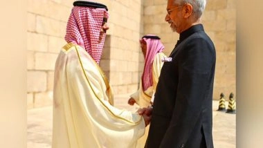 World News | Jaishankar Meets His Saudi Counterpart on Sidelines of UNGA