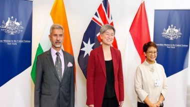 World News | Jaishankar Holds First Australia-India-Indonesia Trilateral in New York