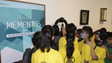 India News | Guided Tour Held in Sign Language of Mementos Received by PM Modi