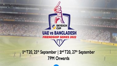 Business News | MX Player to Livestream T20 Cricket,  UAE Vs Bangladesh Friendship Series 2022