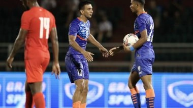 Sports News | India Play out 1-1 Draw Against Singapore in Vietnam