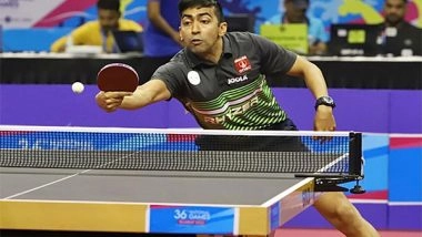 Sports News | Gujarat, West Bengal Clinch Gold in Men's, Women's Singles in National Games Table Tennis