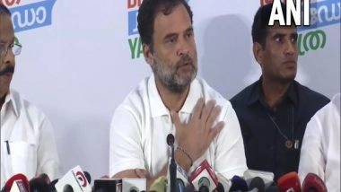 India News | Kerala: Rahul Pays His Last Respects to Veteran Congress Leader Aryadan Muhammed in Nilambpur