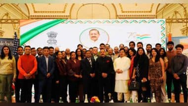 World News | Union Minister Jitendra Singh Interacts with Indian Diaspora in US