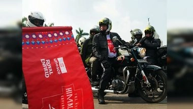 World News | UNESCO, Motorcycle Company Flag off 'The Great Himalayan Exploration' Ride from Kolkata