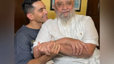 Entertainment News | Actor Angad Bedi Extends Warm Birthday Wishes to His Father Bishan Singh Bedi