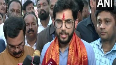 India News | Aaditya Thackeray Attacks Shinde Govt over Pro-Pakistan Slogans, Alleges Failure of Law and Order in Maharashtra