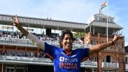 Sports News | It is the Journey That Matters in End: Legendary Pacer Jhulan Goswami Shares Emotional Retirement Post