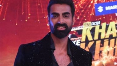 Entertainment News | Tushar Kalia Strikes a Pose with 'Khatron Ke Khiladi 12' Winner Trophy