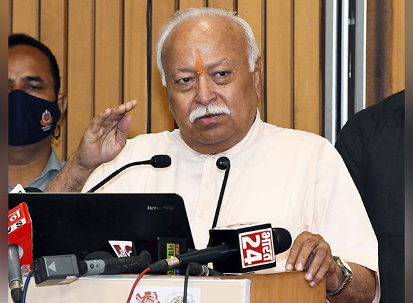 India News | 'Hindu' a Geo-cultural Identity, Synonymous with 'Bharatiya', Says Mohan Bhagwat