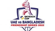 Business News | Skyexch.net Presents UAE Vs Bangladesh Friendship T20 Series 2022 for India