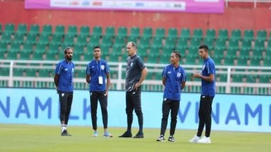 Sports News | 'Focussed' Indian Football Team Look to Take on Vietnam