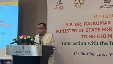 World News | MoS Rajkumar Ranjan Interacts with Indian Diaspora in Vietnam