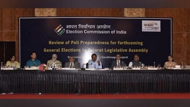 India News | Election Commissioner Reviews Preparations for Upcoming Gujarat Assembly Polls