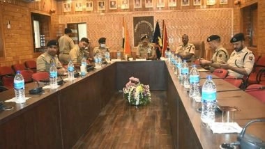 India News | JK DGP Reviews Security Arrangements Ahead of Amit Shah's Visit to UT