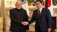 World News | Prime Minister Narendra Modi Meets Japanese Counterpart Fumio Kishida in Tokyo