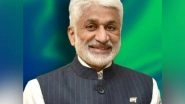 India News | YSR Congress MP Vijayasai Reddy Welcomes CM Jagan Mohan Reddy's Decision on Three Capitals in Andhra