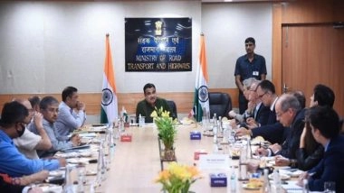 World News | Union Transport Minister Gadkari Discusses Potential Collaboration with French Industrialists to Build World-class Infrastructure